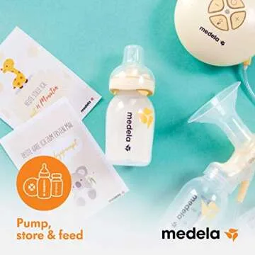 Medela Breast Milk Collection and Storage Bottles 6 Pack