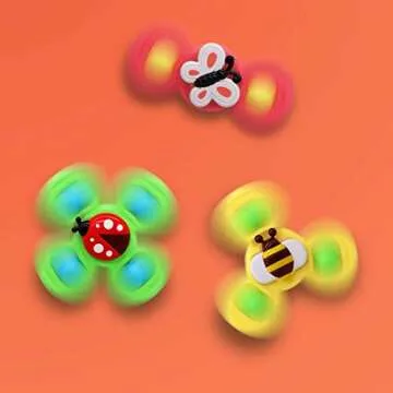 Engaging Suction Cup Spinner Toy Set for Kids