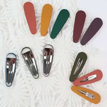 TIXBABY 20 Pcs Colorful Hair Clips for All Ages