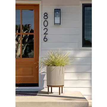 Veradek Demi Round Planter with Stand for Stylish Gardens