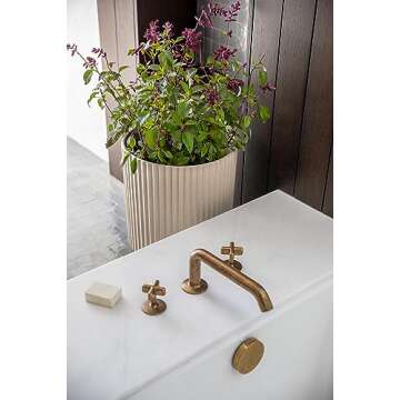 Veradek Demi Round Planter with Stand for Stylish Gardens