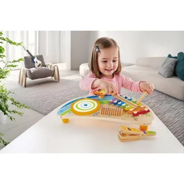 Hape Mighty Mini Band Wooden Percussion Music Toy Kids
