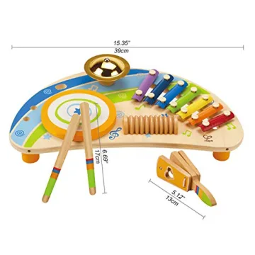 Hape Mighty Mini Band Wooden Percussion Music Toy Kids