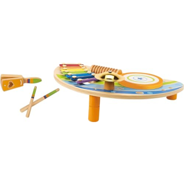 Hape Mighty Mini Band Wooden Percussion Music Toy Kids