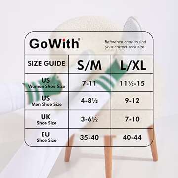 GoWith 3-4 Pairs Cotton Colorful Retro Thin Striped Socks for Men & Women, Casual Soft Lightweight Q...