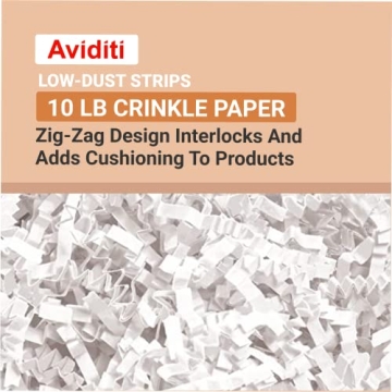 Aviditi Crinkle Cut Paper Filler - Eco-Friendly Shipping Solution