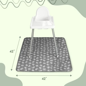 S&T INC. Baby Splat Mat, 42 Inches, Water Resistant