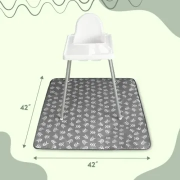 S&T INC. Baby Splat Mat, 42 Inches, Water Resistant