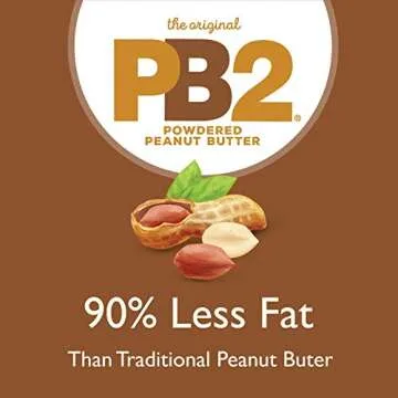 Pb2 Powdered Peanut Butter With Chocolate - 6.5 oz (Pack of 2)