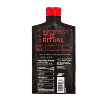 Cheribundi 100% Tart Cherry Juice Pure Performance Concentrate - 12 Pouches 2.5oz