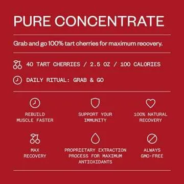 Cheribundi Tart Cherry Juice Concentrate for Recovery