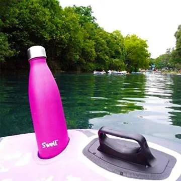 S'well 17oz Stainless Steel Water Bottle - Bikini Pink