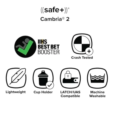 Diono Cambria 2 XL Booster Seat for Safe Travel