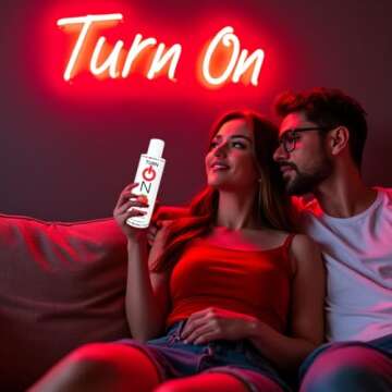 Turn On Strawberry Flavored Water-Based Lubricant 8 fl oz