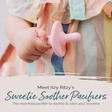 Itzy Ritzy Pacifiers for Newborns - Stylish and Safe