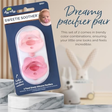 Itzy Ritzy Pacifiers for Newborns - Stylish and Safe