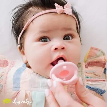 Itzy Ritzy Pacifiers for Newborns - Stylish and Safe