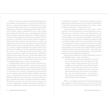 The Parent Compass: Navigating Your Teen's Wellness and Academic Journey in Today's Competitive World