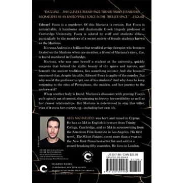 The Maidens A Gripping Thriller Novel for Mystery Lovers