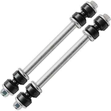 Detroit Axle - 4pc Front End Control Arms Kit for Ford Ranger Mazda B2300 B2500 B3000 B4000, 2 Upper Control Arms w/Ball Joint 2 Sway Bars Replacement