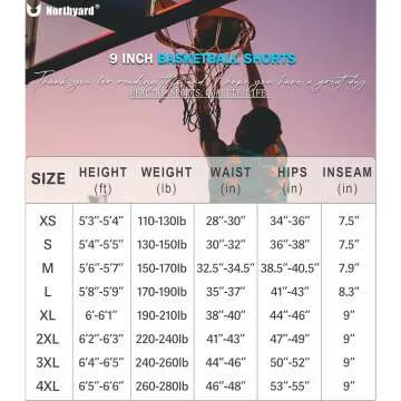 NORTHYARD Men's Quick Dry Running & Workout Shorts