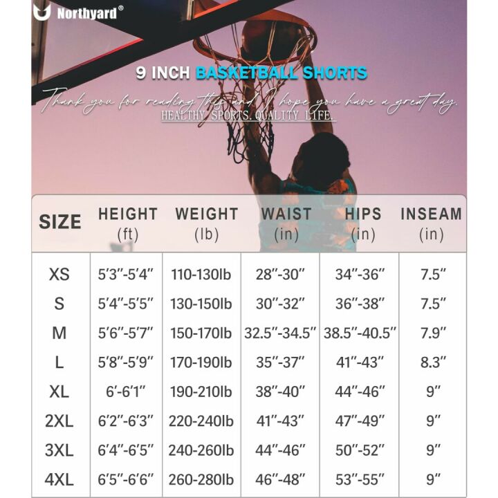 NORTHYARD Men's Quick Dry Running & Workout Shorts