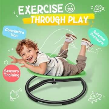 Sensory Swivel Chair for Kids - Safe & Fun Playtime
