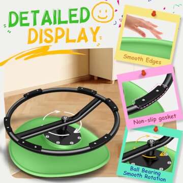 Sensory Swivel Chair for Kids - Safe & Fun Playtime