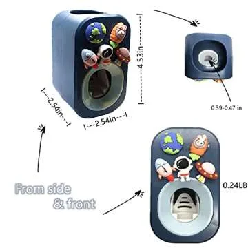 Automatic Toothpaste Dispenser for Kids & Family Fun