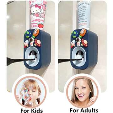 Automatic Toothpaste Dispenser for Kids & Family Fun