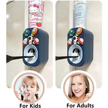 Automatic Toothpaste Dispenser for Kids & Family Fun