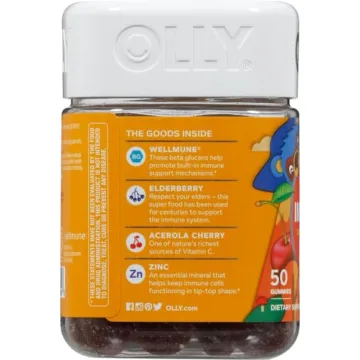OLLY Kids Immunity Gummy - Fun Immune Support for Kids