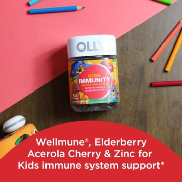 OLLY Kids Immunity Gummy - Fun Immune Support for Kids