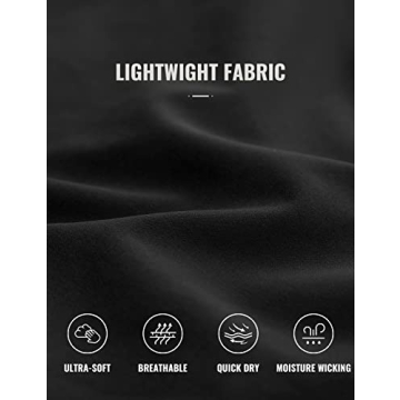 CRZ YOGA Men's Lightweight Linerless Workout Shorts