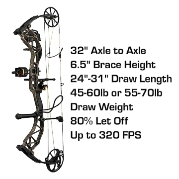 Bear Archery ADAPT Compound Bow Package for Hunting
