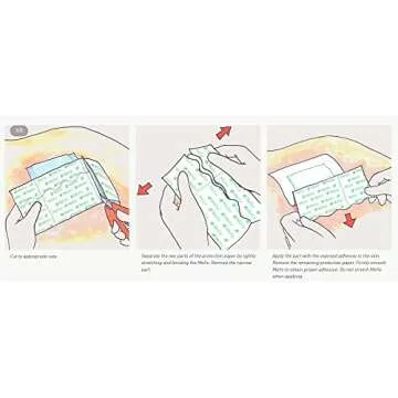 Mefix Self-Adhesive Fabric Tape, Dressing Fixation Fabric Tape, Secures Gauze, Tubes, Cannulas and More to User's Body, Size 2" (5cm) Wide x 11 Yards, Single Roll