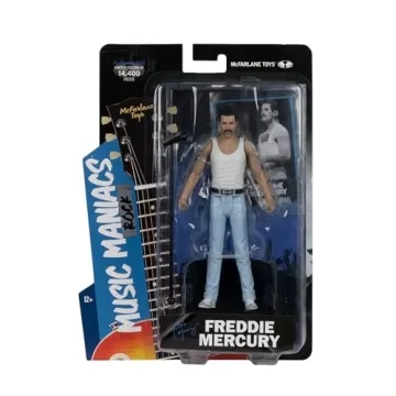Freddie Mercury 6in Action Figure by McFarlane Toys