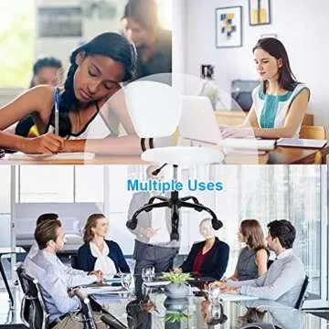 Ergonomic PU Leather Office Chair - Stylish & Adjustable