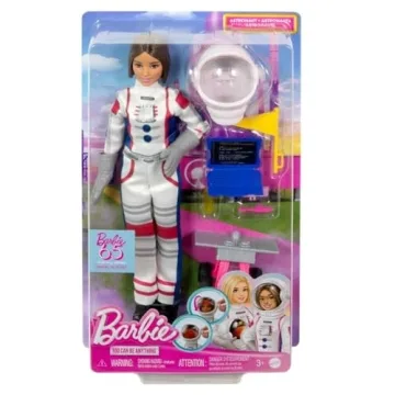 Barbie 65th Anniversary Astronaut Playset - 10 Accessories