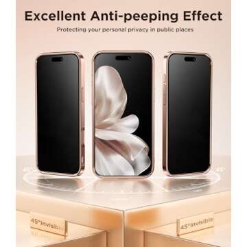 Magnetic iPhone 16 Pro Case with Camera Control & Protection