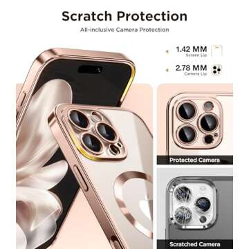 Magnetic iPhone 16 Pro Case with Camera Control & Protection