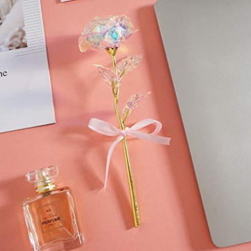 Befinr Rainbow Crystal Flower Gifts for Women