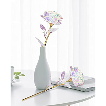 Befinr Rainbow Crystal Flower Gifts for Women