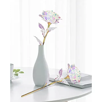 Befinr Rainbow Crystal Flower Gifts for Women