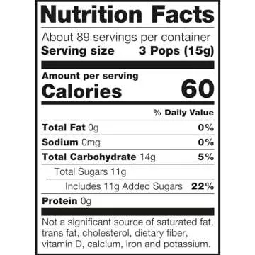 Charms Organic Pops (265 Count) – USDA Organic Fruit Candy Lollipops Made with All Natural Flavors and Ingredients – Dye-Free, Gluten- Free, Non-GMO, 3 lb Resealable Bag