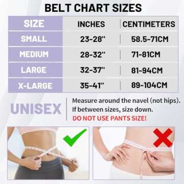 Weight Lifting Belt, Pixel Panda Leather Gym Belt for Women, 5 Inches Padded Lumbar Support for Ladies Fitness Squat Deadlift Heavy Duty Cross Training Gym Powerlifting Workout