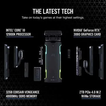 Corsair ONE i300 Compact Gaming PC with i9 and RTX 3080