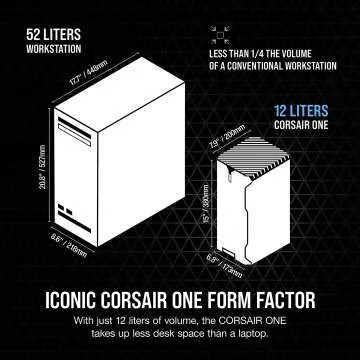 Corsair ONE i300 Compact Gaming PC with i9 and RTX 3080