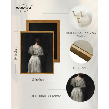 InSimSea Vintage Canvas Prints Art for Home Decor