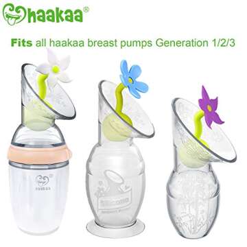 Haakaa Silicone Breast Pump Stopper - Essential for Moms